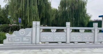 遵义 芝麻灰桥栏杆、河道栏杆安装效果