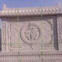 遵义 芝麻白花岗岩屏风，照壁，影壁