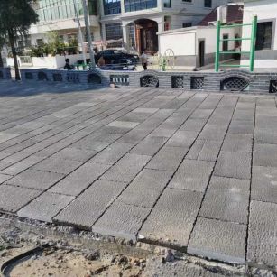 遵义仿古石铺装效果