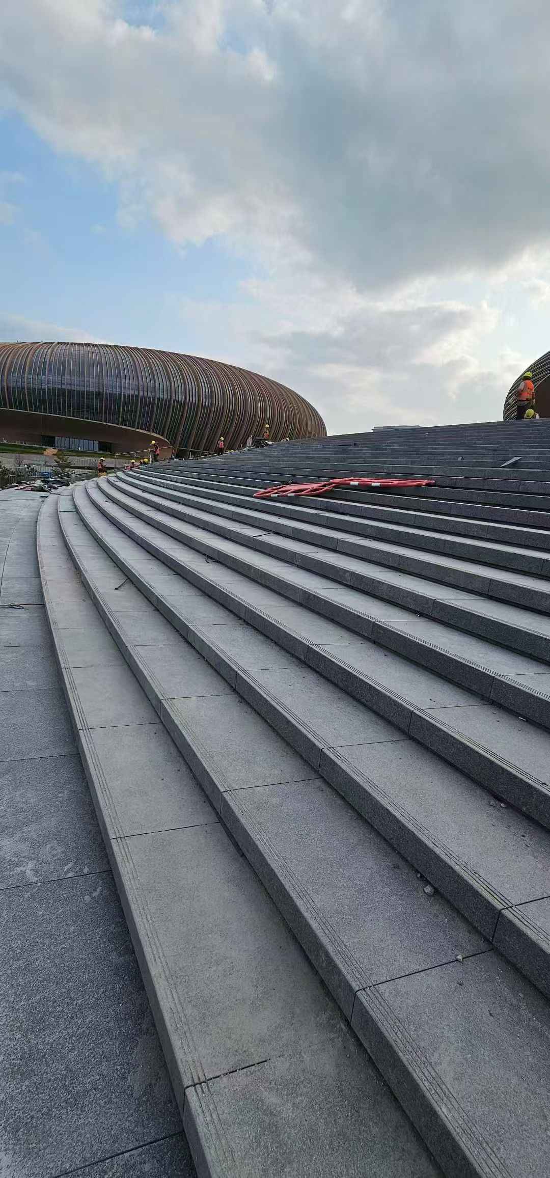 遵义 弧形整石台阶铺装效果图