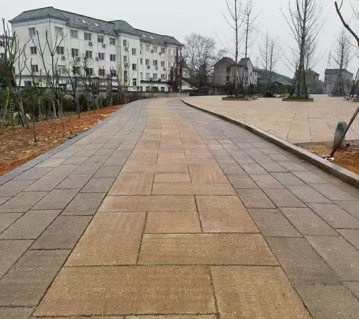 遵义仿古石铺装效果