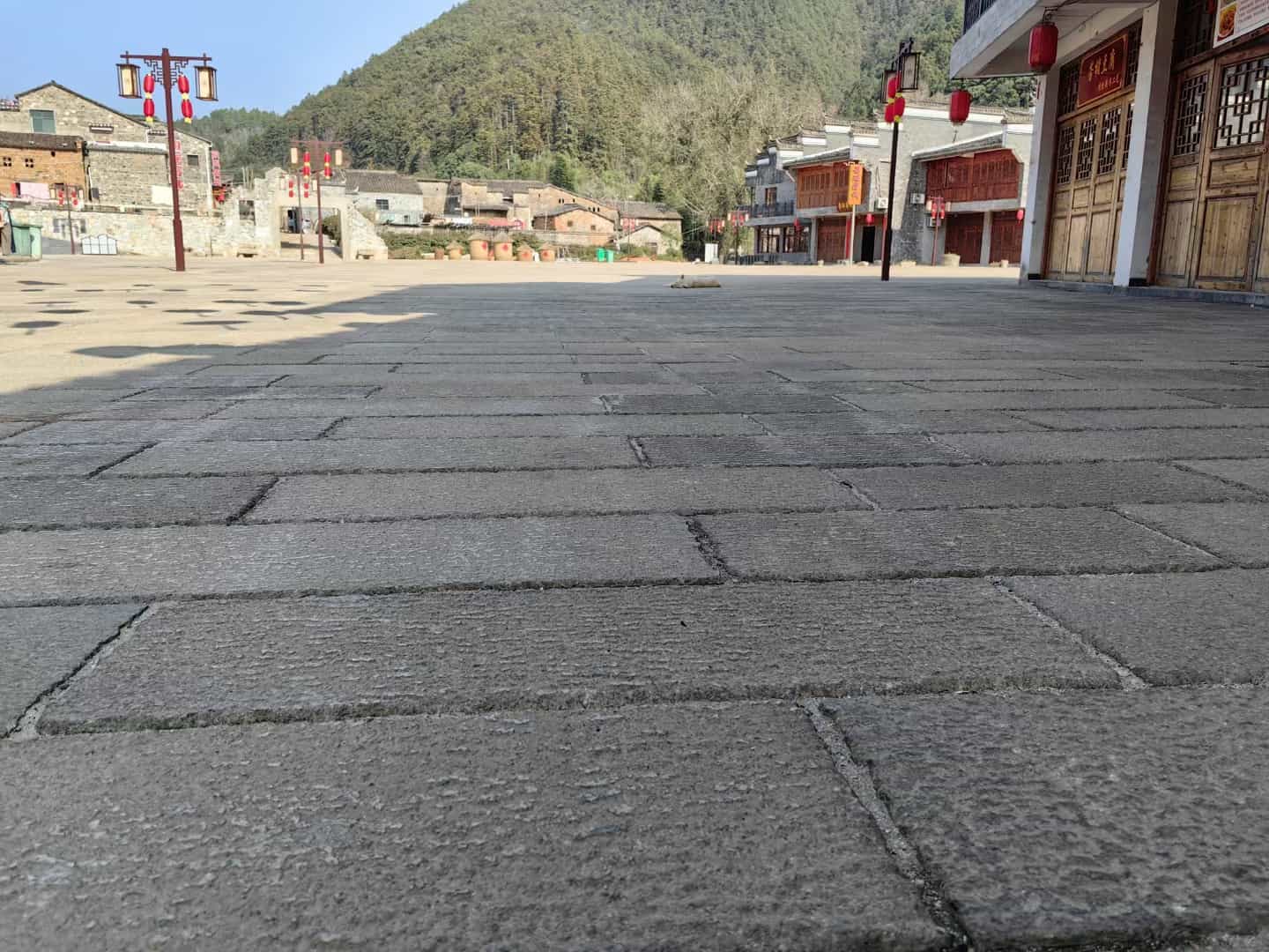 遵义仿古石铺装效果