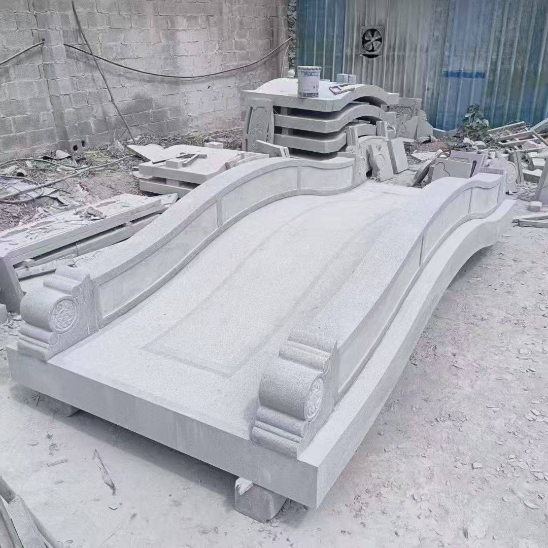 遵义 芝麻灰花岗岩园林景观 小石桥