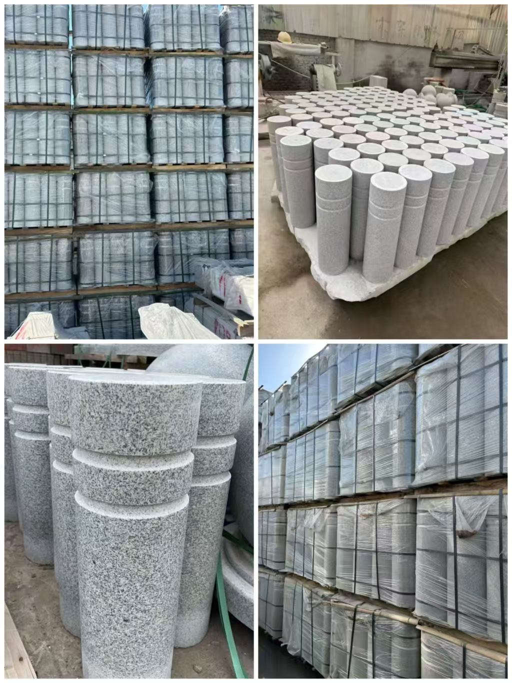 遵义 芝麻白花岗岩挡车柱、隔离柱多少钱